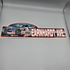 Dale Earnhardt Avenue Sign NASCAR #3 Goodwrench 2001